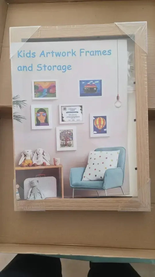 Cadre Mémoire - Cadre Pour Dessins d'Enfants — photo d'un client 2